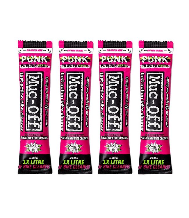 Muc-Off Punk Powder refill cleaner 4 x 30g