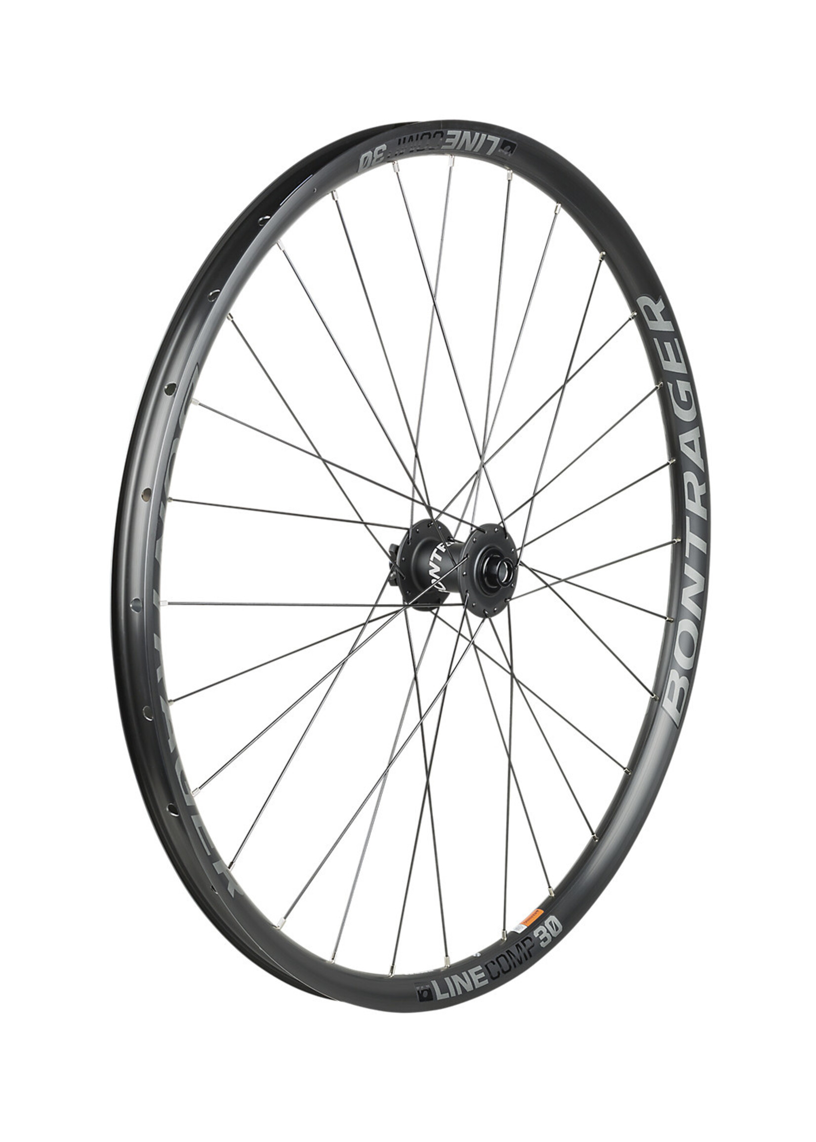 Bontrager Line Comp 30 TLR 29" front wheel 100mm - Black