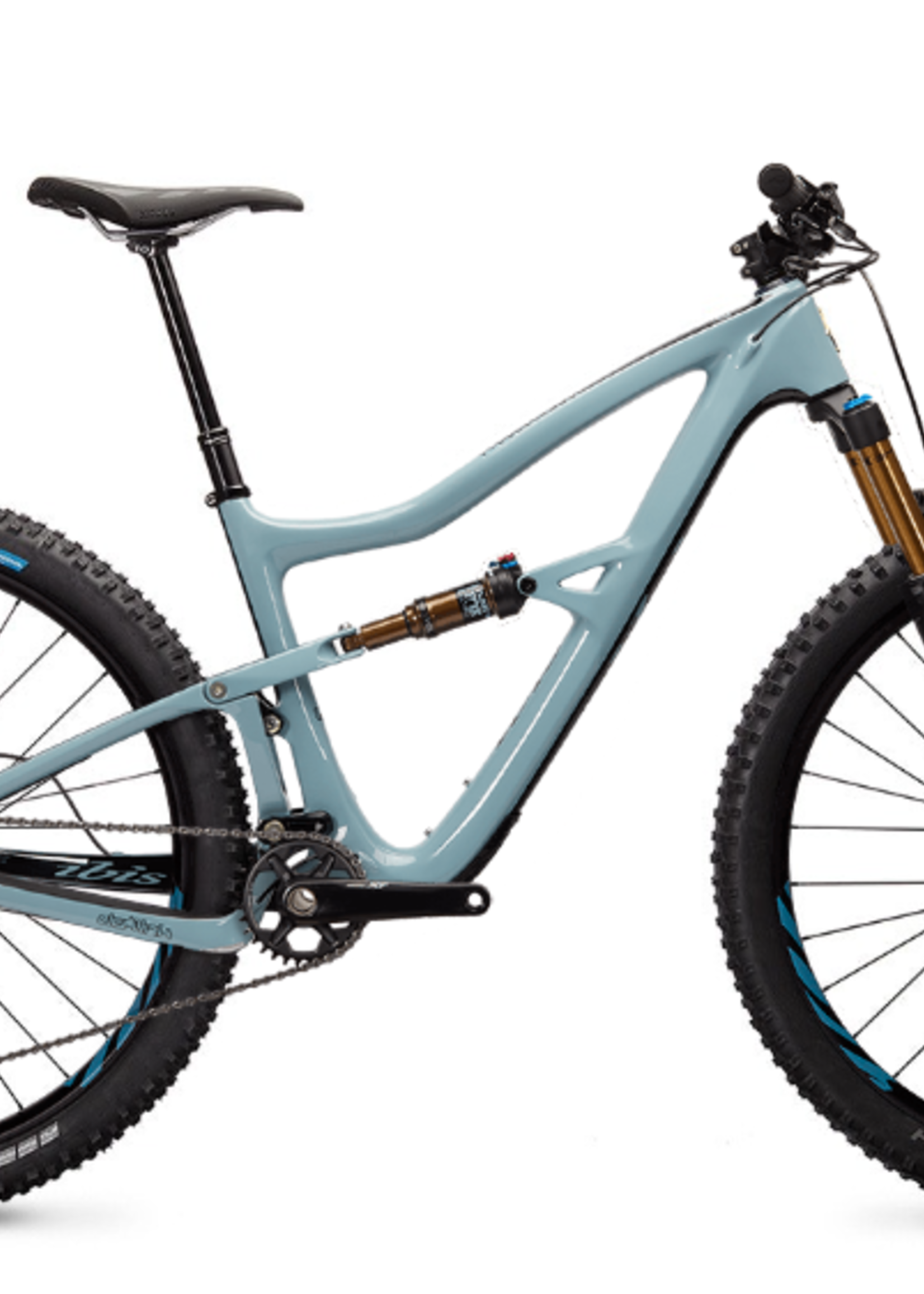 Ibis 2022 Ibis Ripley 4 carbone ( Fox 34 Factory / Fox DPS / X01 / S35 ) - Bleu - Large