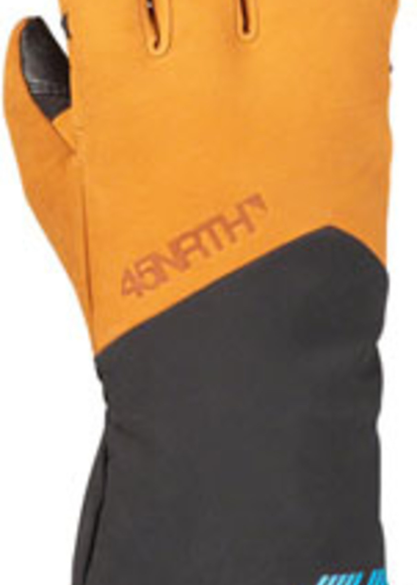 45 Nrth Sturmfist 4 Finger Insulated Gloves - Tan & Black Leather