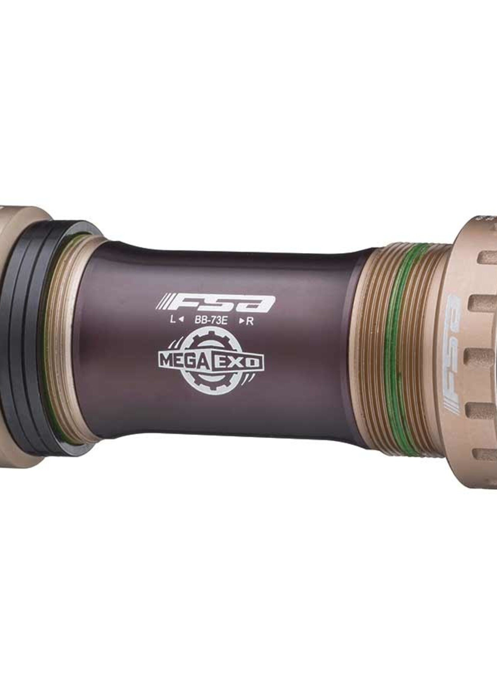 FSA MegaExo 24mm stainless steel bottom bracket for 68 / 73 mm frame - BSA