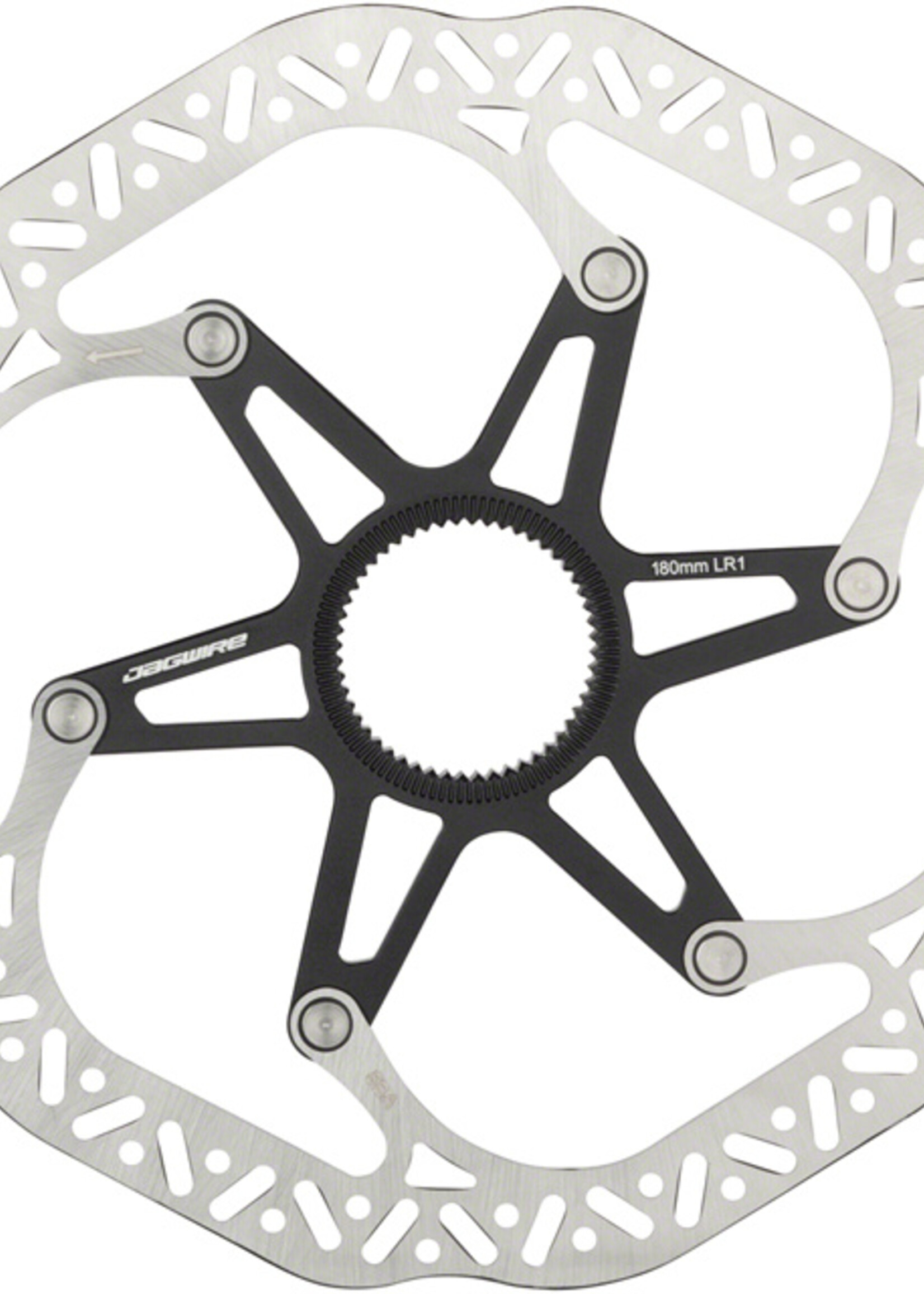 Rotor pour frein a disque Jagwire Pro  - 180mm, CL -  Argent/Noir