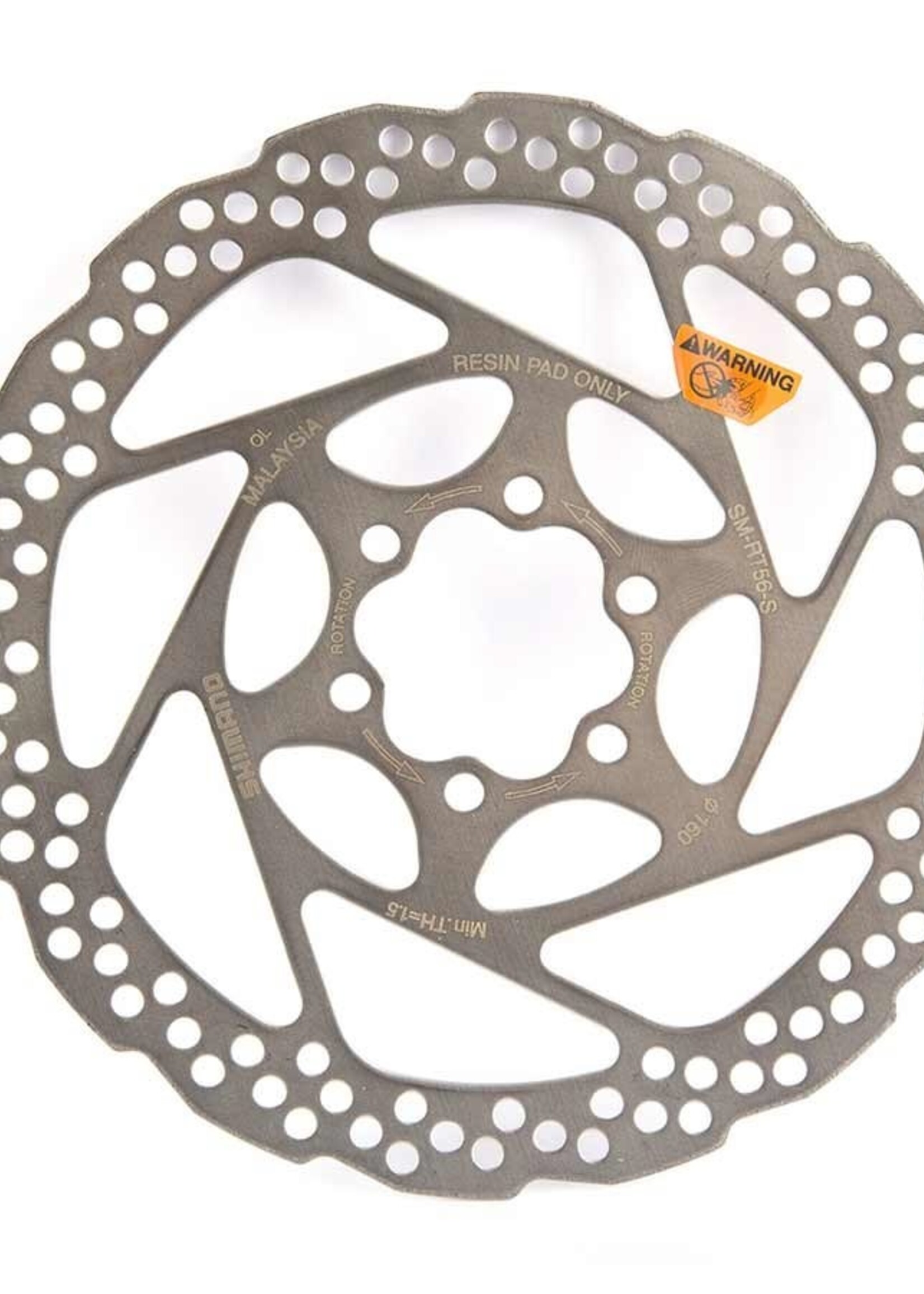 Shimano Shimano SM-RT56 160mm 6-Bolt Rotor - Resin Only