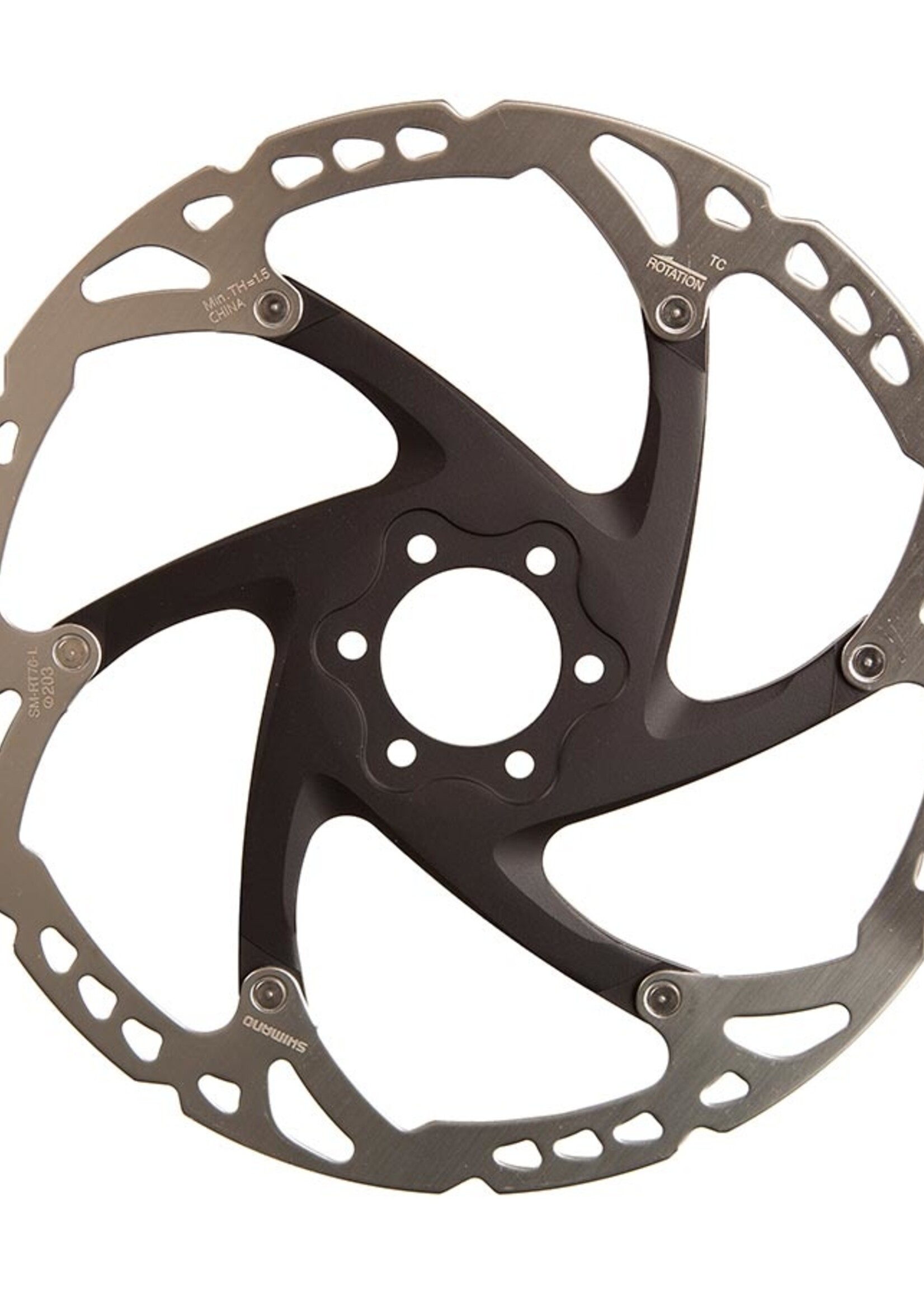 Shimano Shimano Deore XT SM-RT76 203mm 6 bolt brake rotor