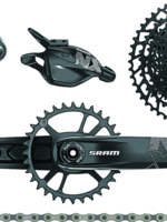 12-speed SRAM NX Eagle drivetrain with DUB Boost crankset / 170mm cranks