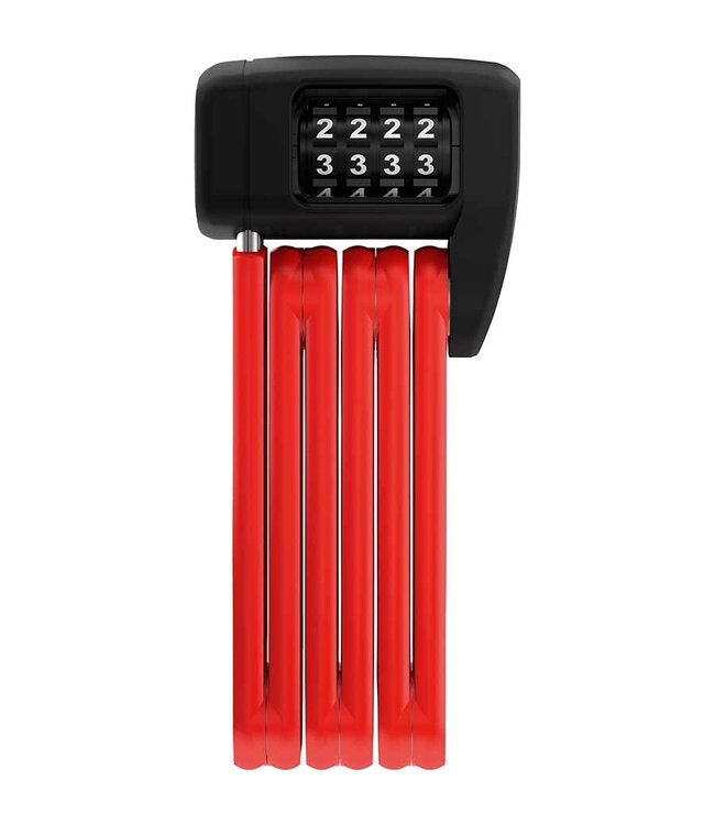 Abus Bordo Lite Mini 6055C folding lock - Red