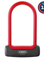 Abus Granit Plus 640 U-lock, 12mm x 83mm x 150mm - Red