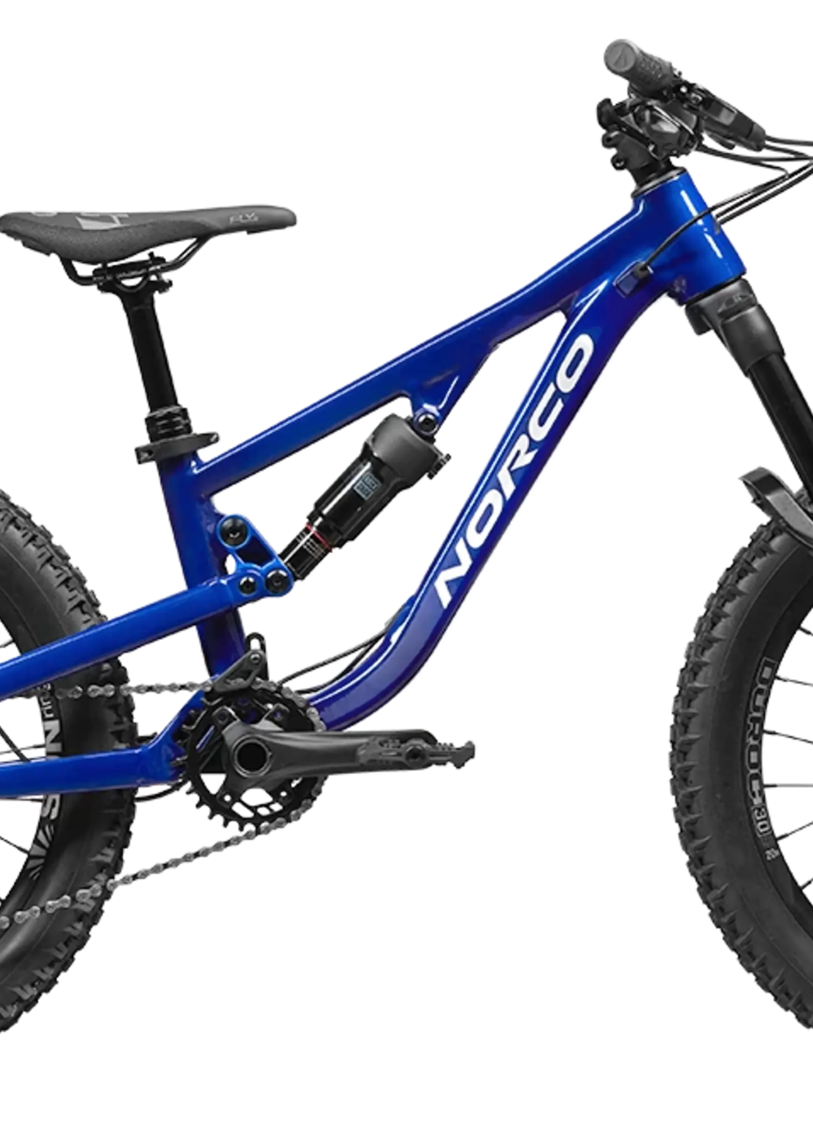 Norco 2022 Norco Fluid FS 20.1 - Bleu / Chrome - Taille unique ( Roues 20 po )