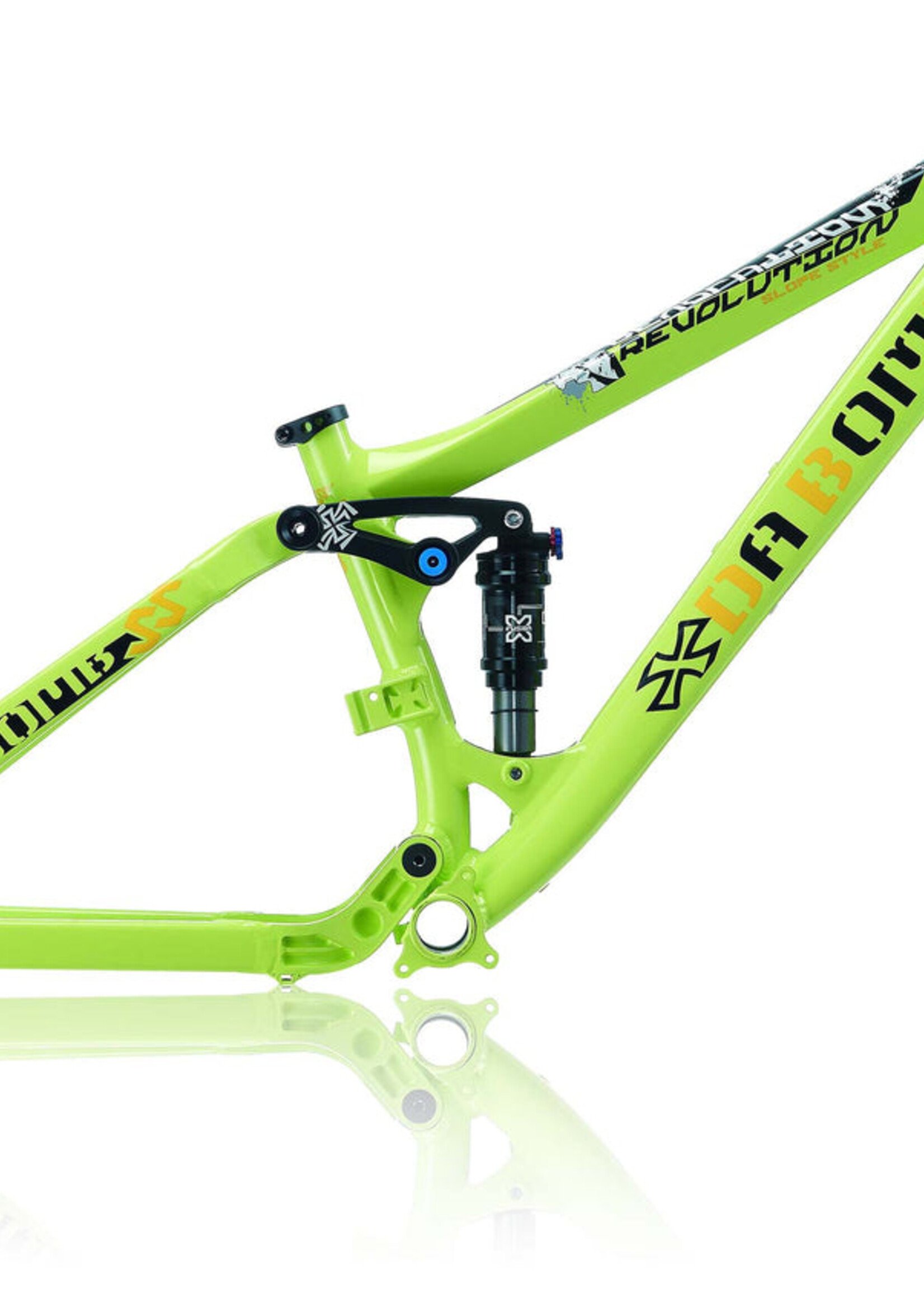 2021 Dabomb Revolution 26 frame only - Yellow Neon - 13.5po