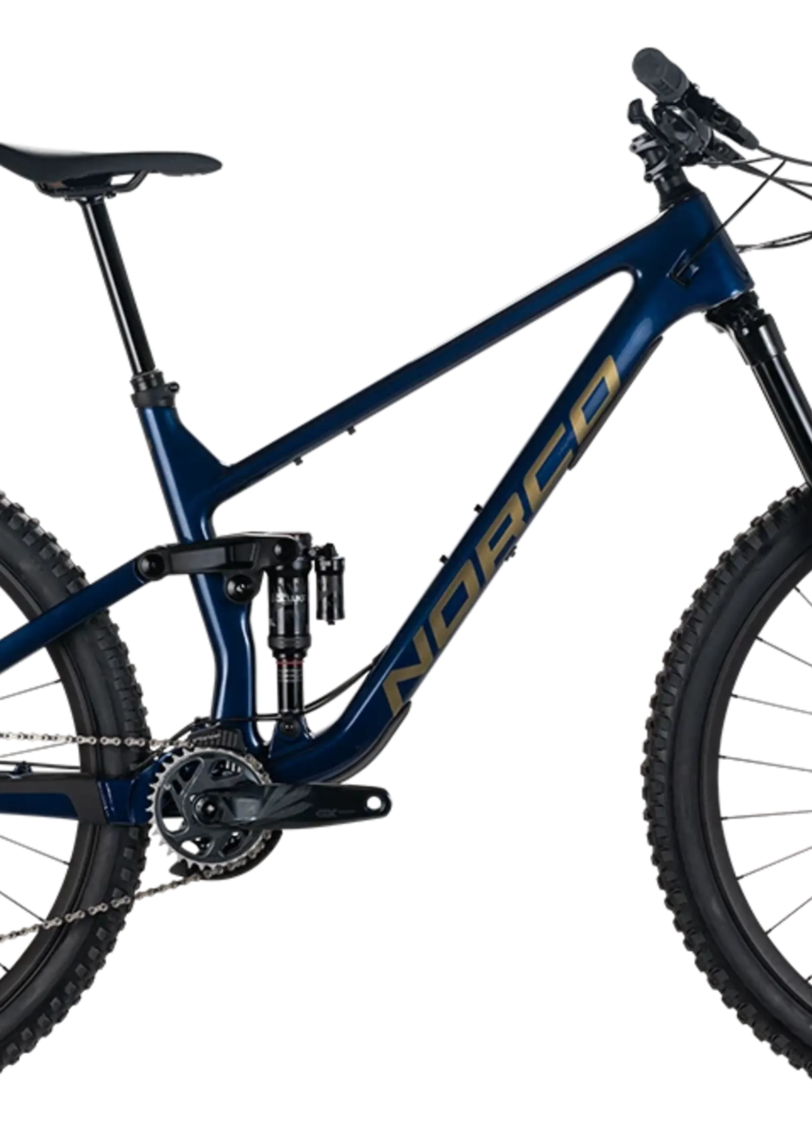 Norco 2021 Norco Sight Carbon Cadre Seulement - Bleu et cuivre - Small( roues 29 )