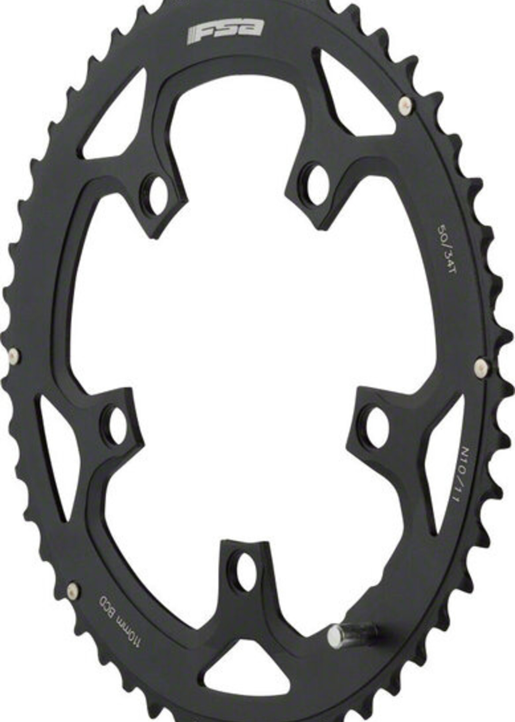 Chainring FSA Pro Compact 50 dts 5 x 110mm - Noir