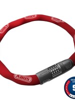 Abus 8808C Chain lock ( Combination ) 8mm x 85cm - Red