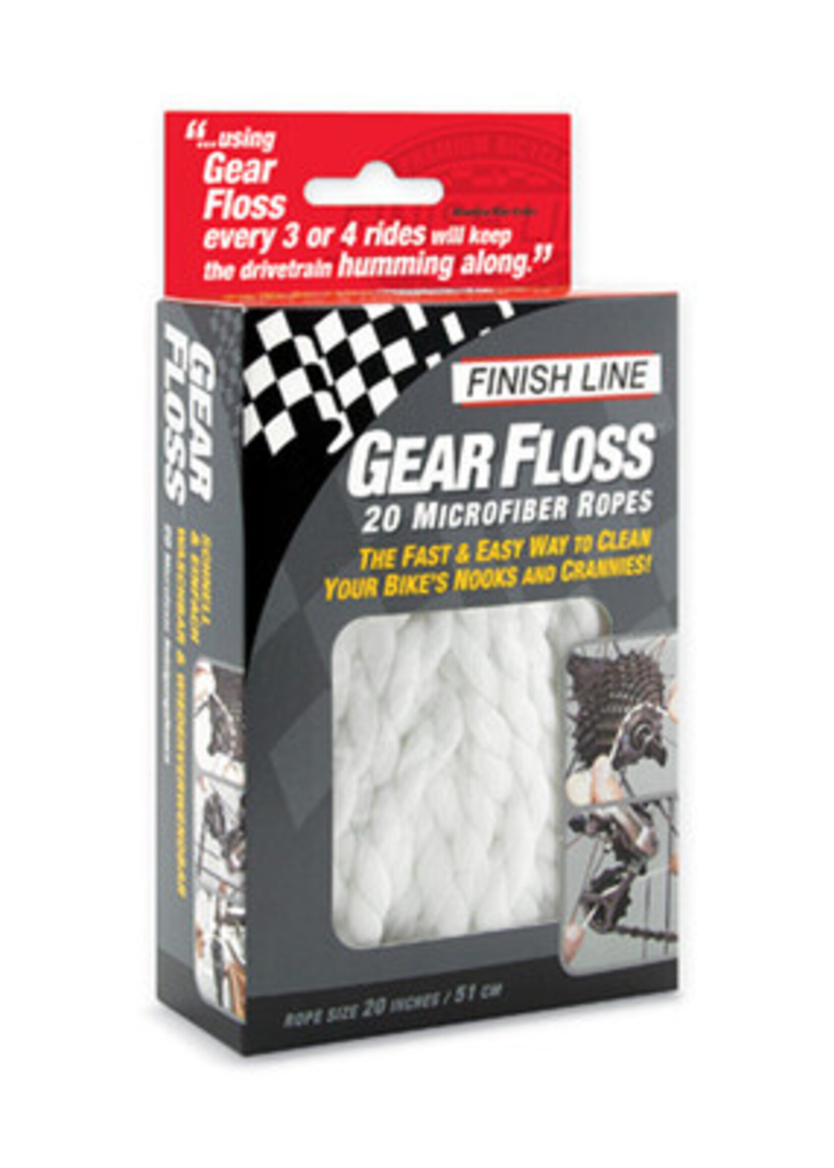 Finish Line Gear Floss Kit of 20