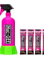 Nettoyant a velo Muc-Off, Punk Powder, 4 x 30g et une bouteille d'aluminium