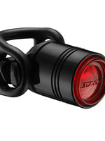 Lezyne Femto Drive Rear Light with Battery CR2032 - Black (Red LED)