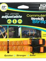 Courroies d'attache Rokstrap Commuter Strap 28" - Vert ou Orange reflechissant