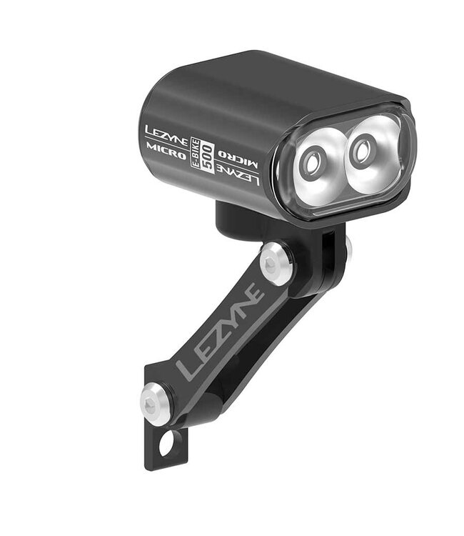 Lezyne Micro Drive 500 lumens with X-Lock Stem Mount for eBike