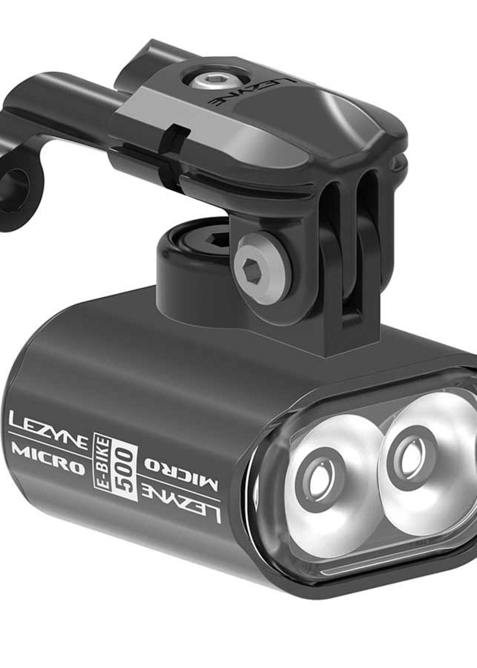 Phare avant Lezyne Micro Drive 500 lumens avec support Direct X-Lock pour velo eBike