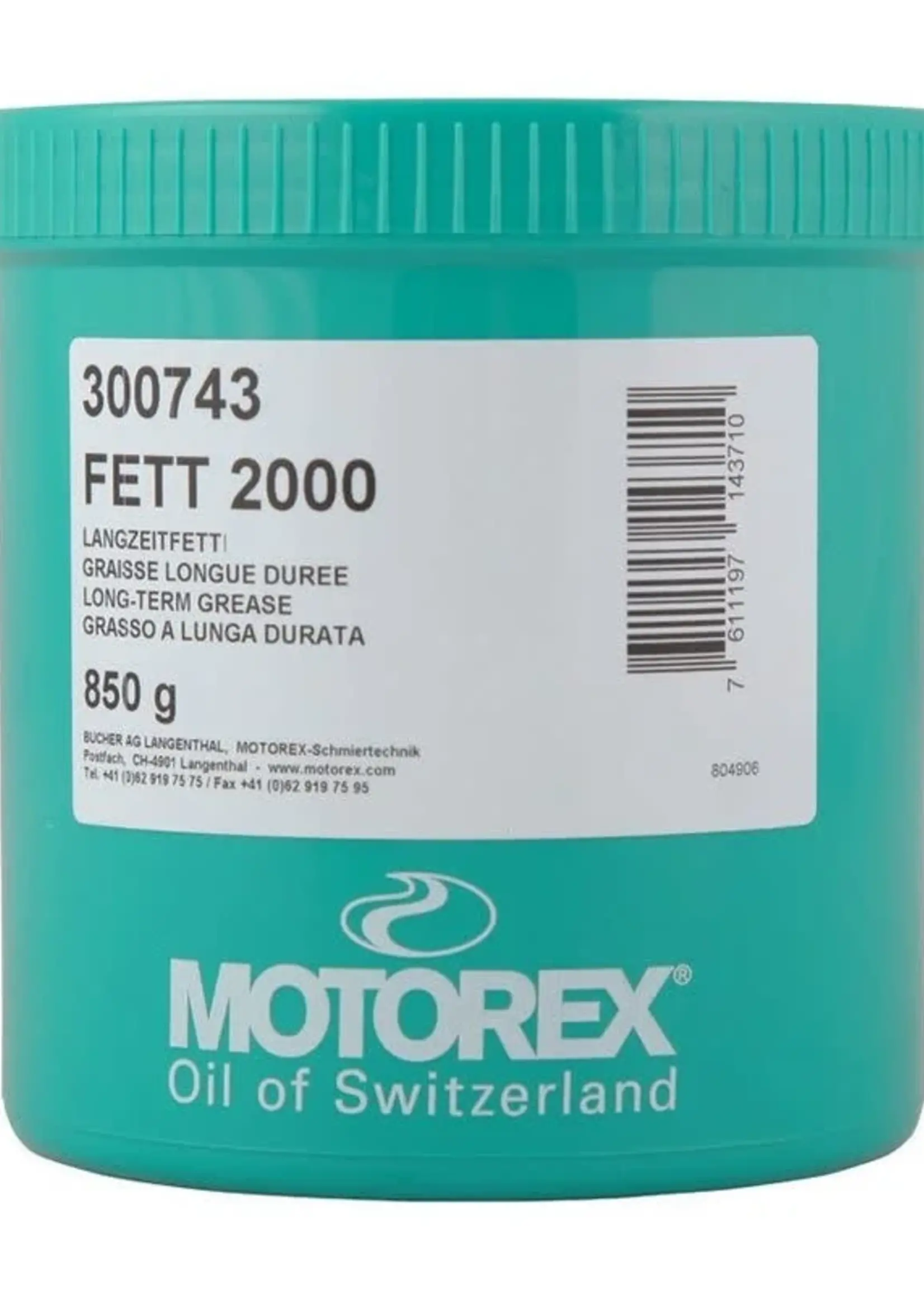 Graisse Motorex FETT 2000 ( 850g )