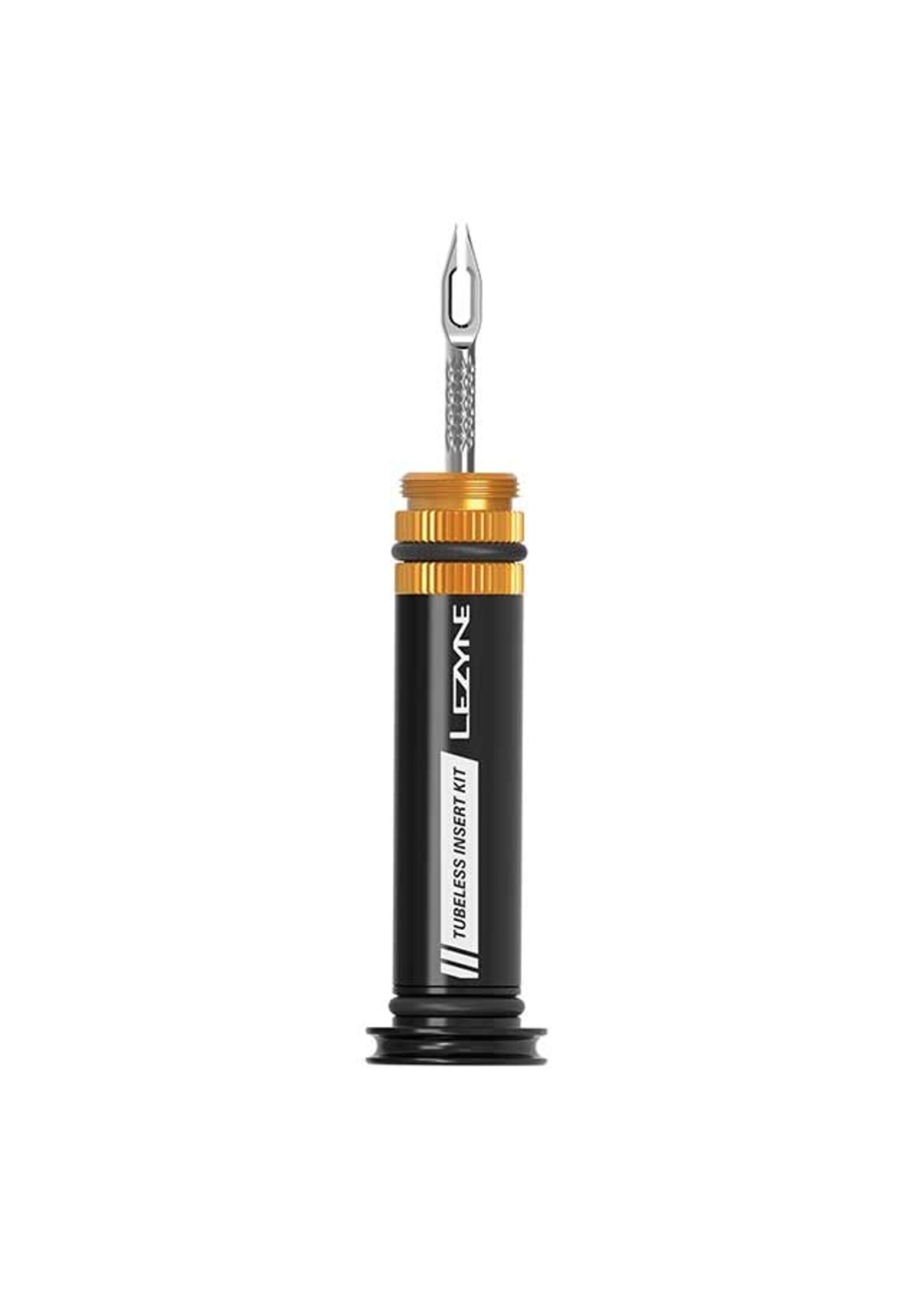 Outil de réparation tubeless Lezyne dans l'embout de guidon