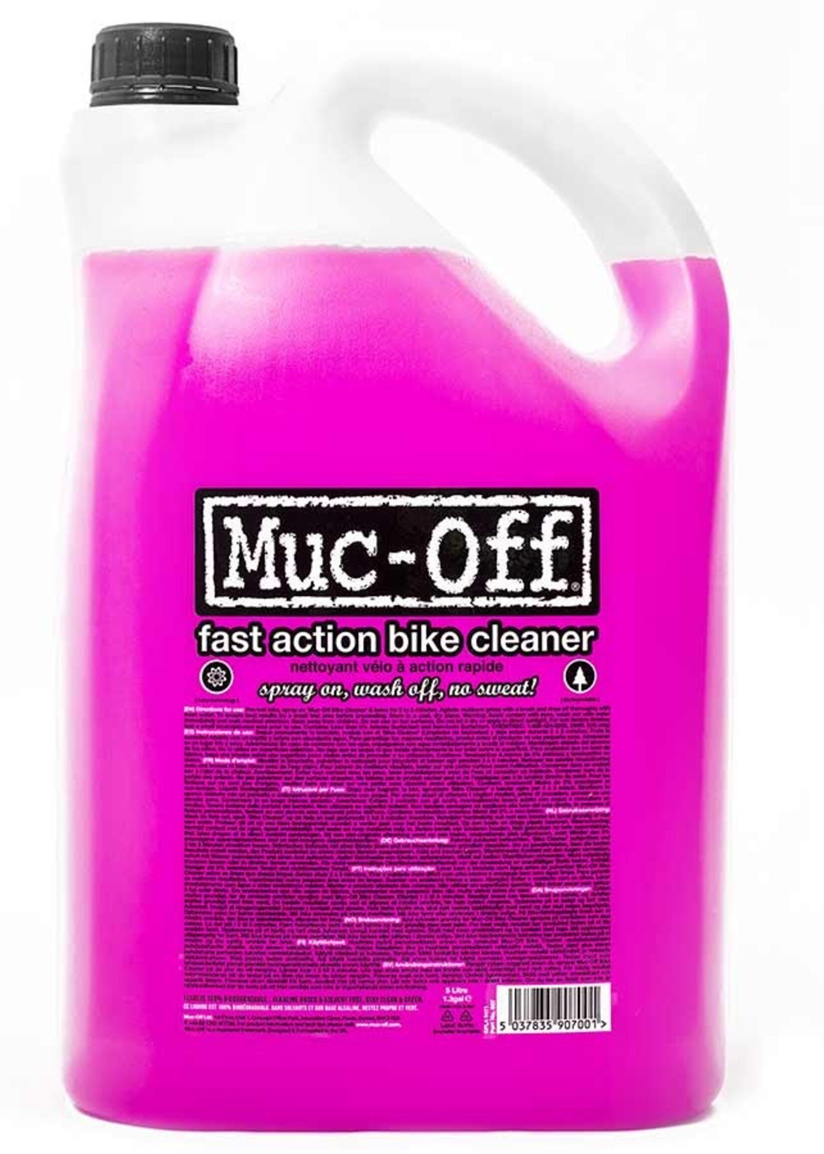 Bidon de Produit nettoyant Muc-Off Nano Tech - 5 Litres