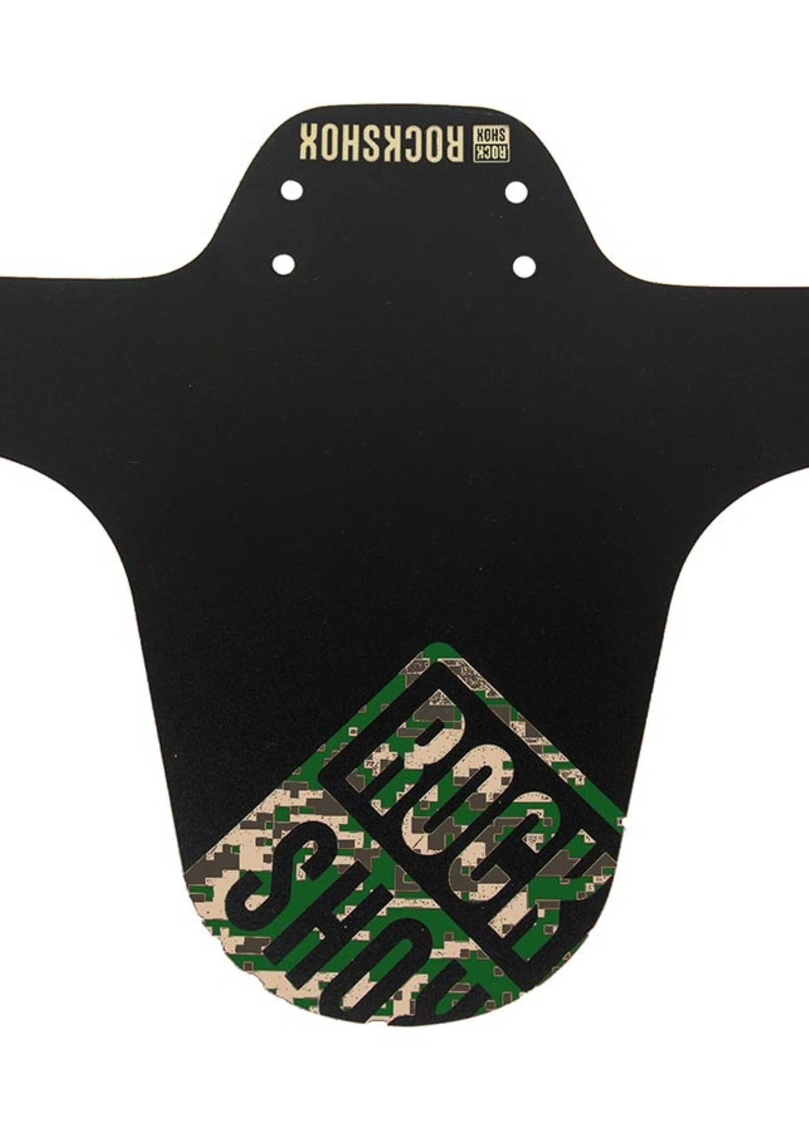 Garde boue pour fourche Rock Shox ( Camo Series ) - Digi Camo Vert