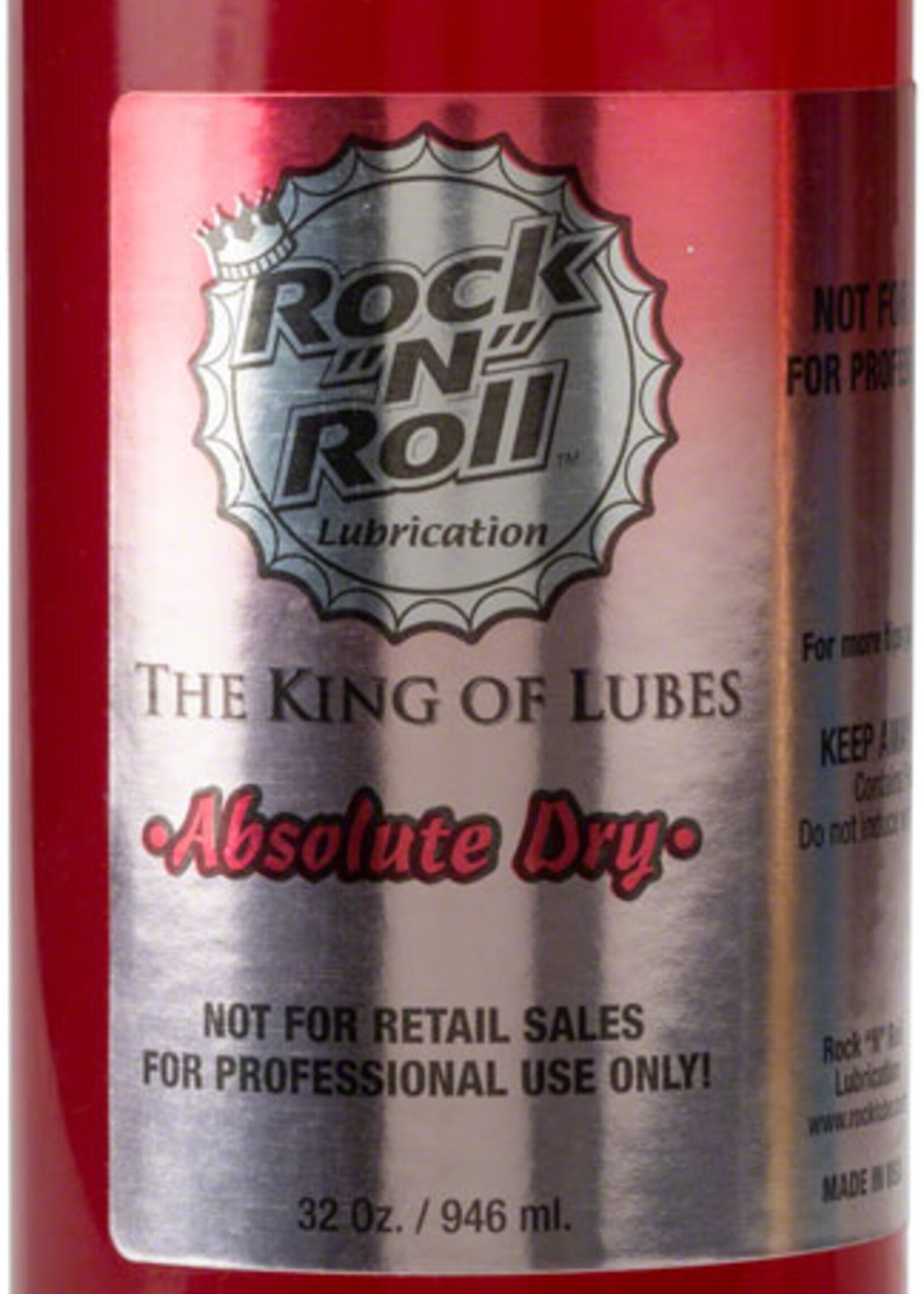 Rock 'N' Roll Absolute Dry Lube - 32 fl oz