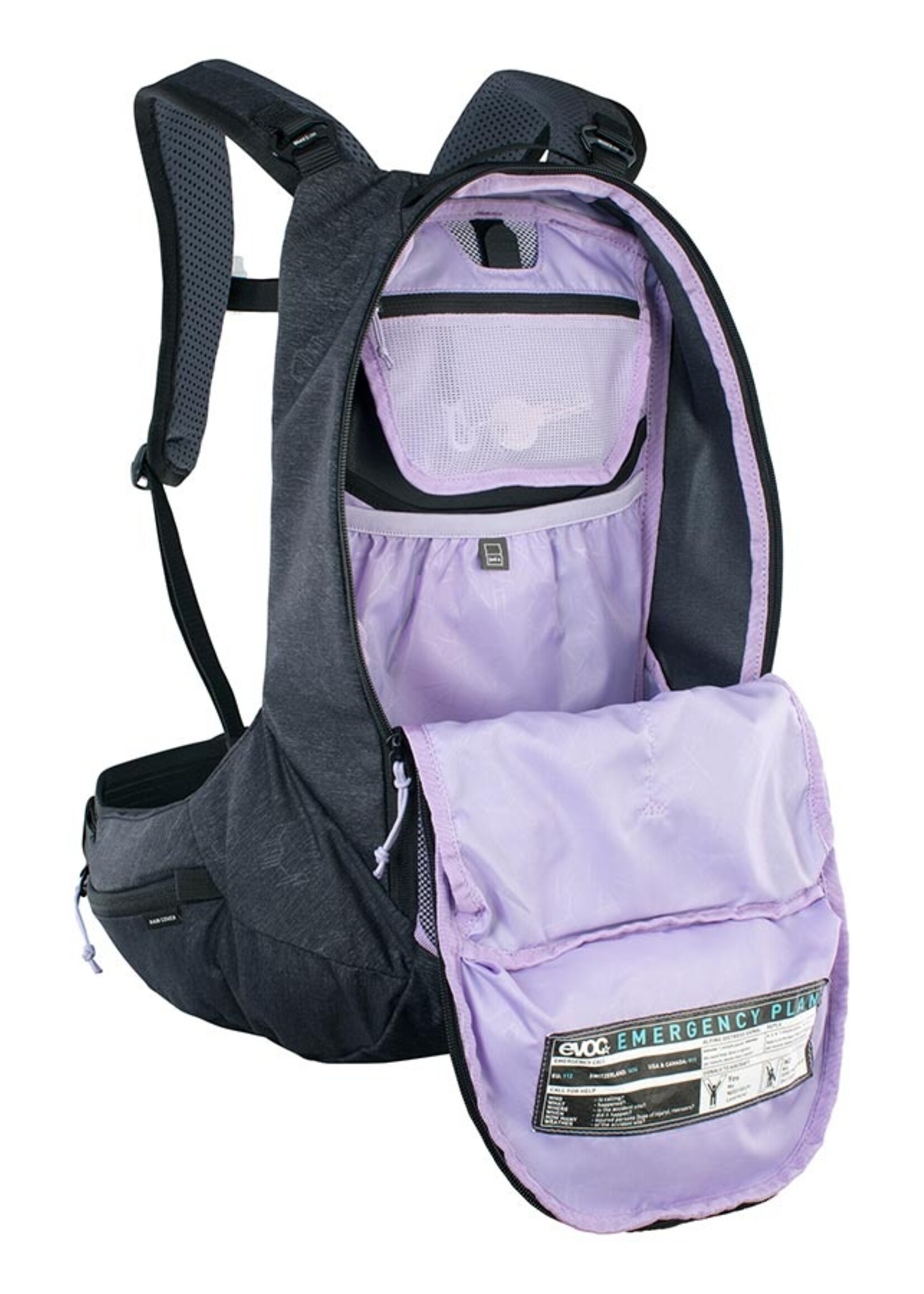 Evoc Trail Pro SF 12 Protector backpack - 12L - Xsmall - Multicolor