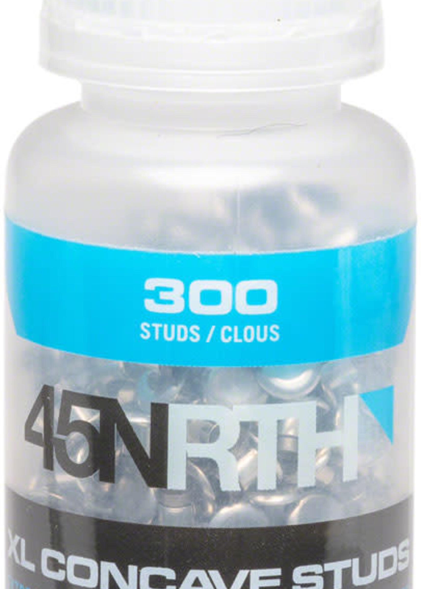Ensemble de 300 crampons XL concaves ( alu / carbure ) 45Nrth