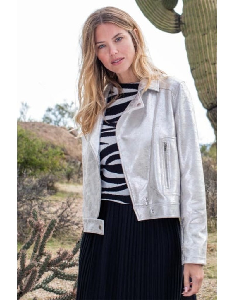 TRIBAL ZEBRA PRINT LIGHT SWEATER