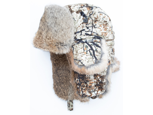 CAMO FUR TRAPPER HAT - JACQ'Y JAYE'S 