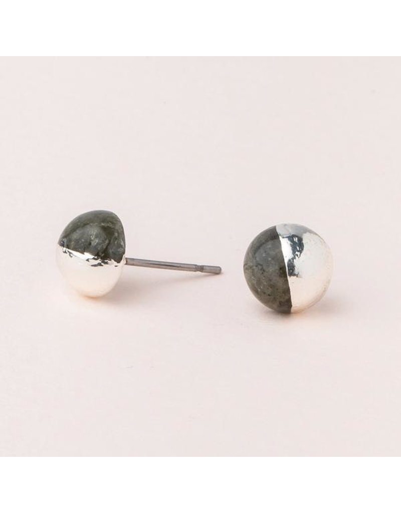 SCOUT DIPPED STONE STUD EARRING