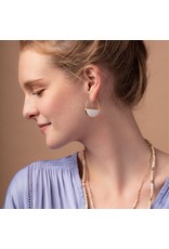 SCOUT STONE PRISM HOOP EARRINGS