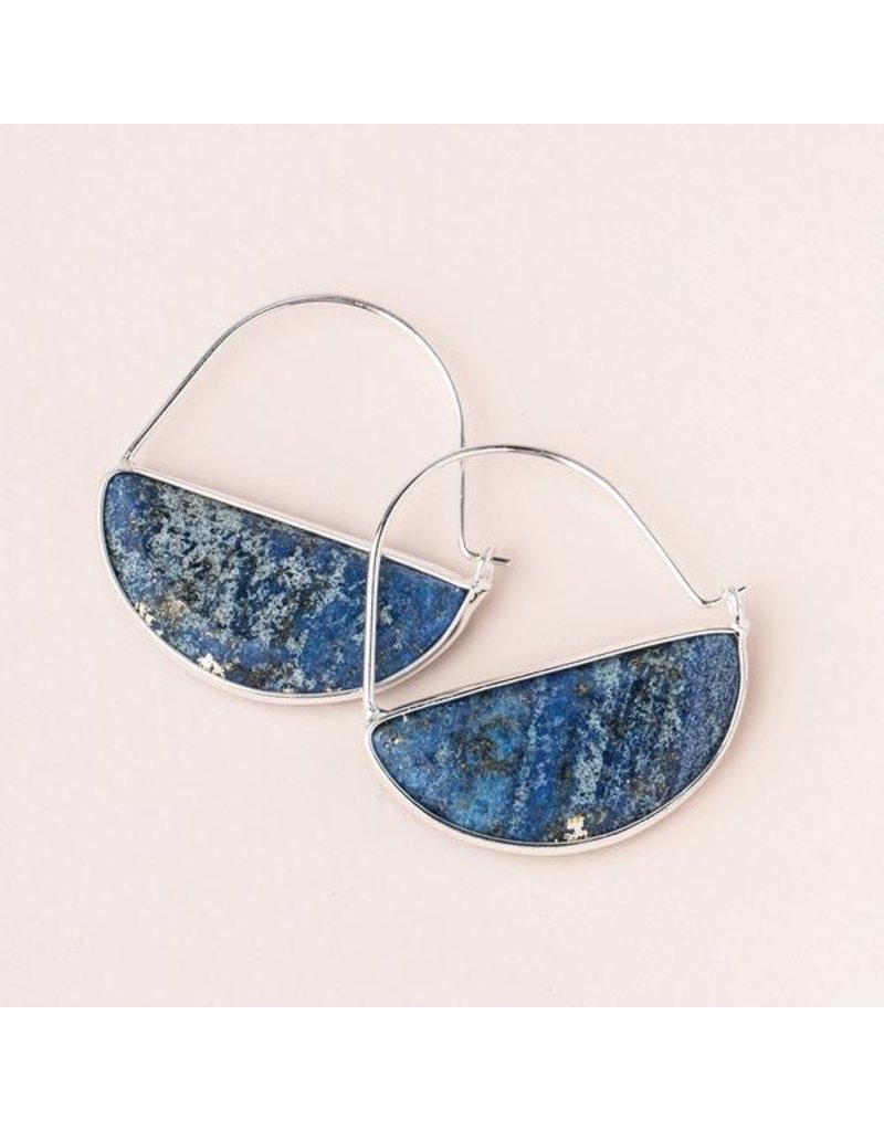 SCOUT STONE PRISM HOOP EARRINGS