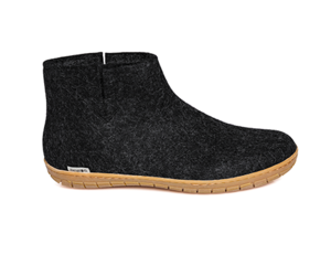 Black rubber sole deals