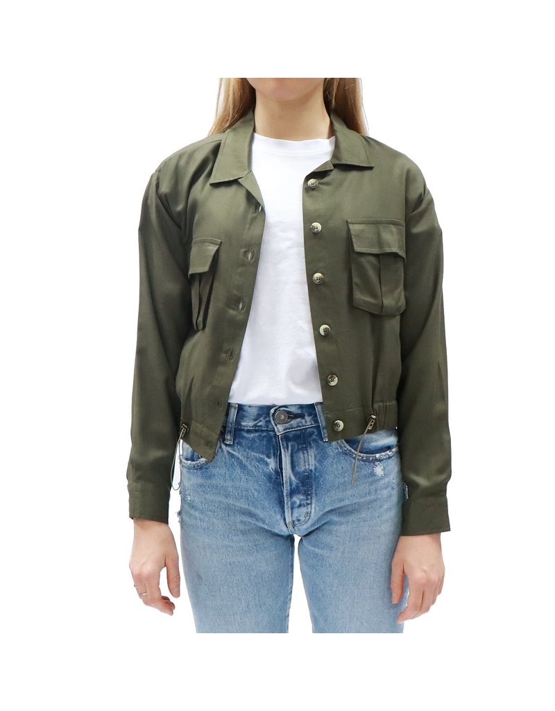 army green light jacket