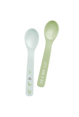 SILICONE BABY SPOONS-  2 PC