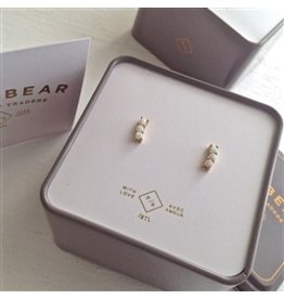 PIKA & BEAR THREE SISTERS OPAL STUD EARRINGS