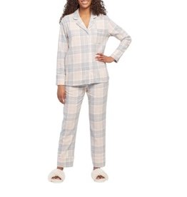 2PC BUTTON TOP PKG PJ SET