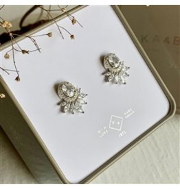 PIKA & BEAR WINDSOR RHINESTONE EARRINGS