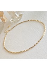 PIKA & BEAR DUA RECTANGLE BOX LINK  NECKLACE