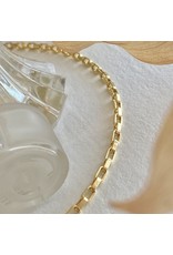 PIKA & BEAR DUA RECTANGLE BOX LINK  NECKLACE