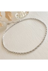 PIKA & BEAR DUA RECTANGLE BOX LINK  NECKLACE