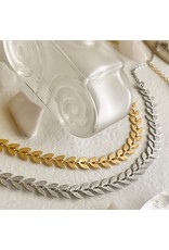PIKA & BEAR LAUREL LEAF CHAIN NECKLACE