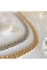 PIKA & BEAR ONE CHAIN LARGE LINK NECKLACE