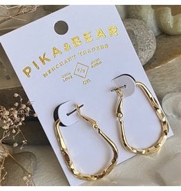 PIKA & BEAR TORDUE HOOP EARRINGS