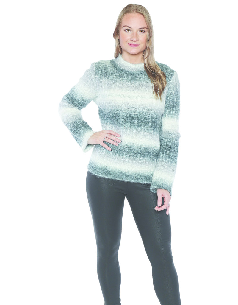 GREY OMBRE SWEATER