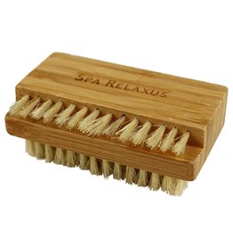 BAMBOO 2 SIDED NAIL BRUSH