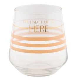 CHIC STEMLESS WINE GLASS