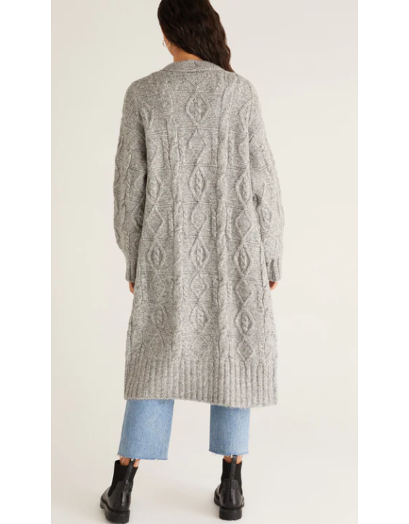 Heather grey cardigan new arrivals